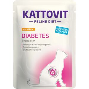 24x85g Feline Diabetes / Gewicht Kip Kattovit Kattenvoer 24x85g Feline Diabetes / Gewicht Kip Kattovit Kattenvoer