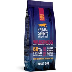 12kg 60% Wilderness Adult Primal Spirit Hondenvoer 12kg 60% Wilderness Adult Primal Spirit Hondenvoer