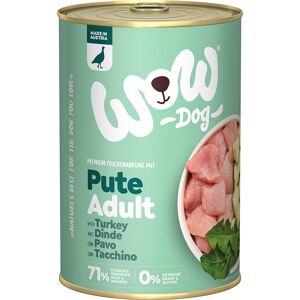 6x 400g WOW Adult kalkoen hondenvoer nat 6x 400g WOW Adult kalkoen hondenvoer nat