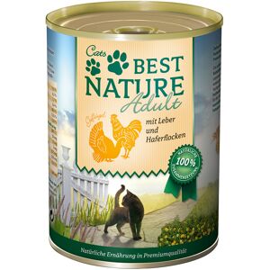 6x 400g Best Nature Cat Adult Gevogelte & Lever nat kattenvoer 6x 400g Best Nature Cat Adult Gevogelte & Lever nat kattenvoer