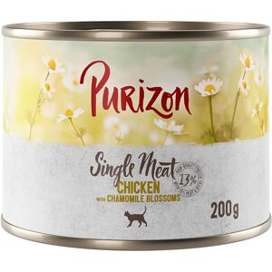 Purizon Single Meat 12 x 200 g - Kip met kamillebloesem Purizon Single Meat 12 x 200 g - Kip met kamillebloesem