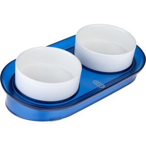 2x 400 ml TIAKI Duo Keramieken Voerbak Deep Sea Ø 13 cm voor katten en honden 2x 400 ml TIAKI Duo Keramieken Voerbak Deep Sea Ø 13 cm voor katten en honden