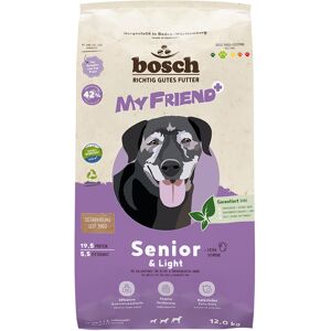 Bosch 12 kg My Friend+ Dog Senior & Light hondenvoer droog Bosch 12 kg My Friend+ Dog Senior & Light hondenvoer droog