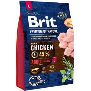 2x3kg Brit Premium by Nature Adult L droogvoer voor honden 2x3kg Brit Premium by Nature Adult L droogvoer voor honden