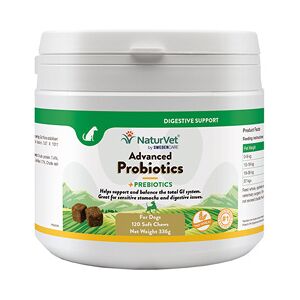 NaturVet Advanced Probiotics +120 Chews aanvullend diervoeder voor honden NaturVet Advanced Probiotics +120 Chews aanvullend diervoeder voor honden