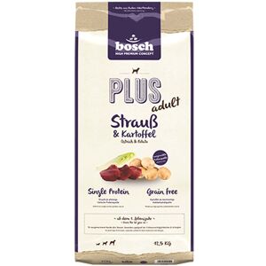 12,5kg bosch Plus Struisvogel & Aardappel Hondenvoer 12,5kg bosch Plus Struisvogel & Aardappel Hondenvoer