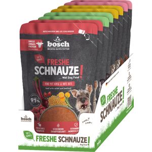 Bosch 8x250g Freshe Schnauze Mix (4 soorten) nat hondenvoer Bosch 8x250g Freshe Schnauze Mix (4 soorten) nat hondenvoer