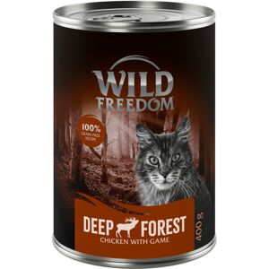 6x400g Adult Deep Forest Wild & Kip Wild Freedom Kattenvoer 6x400g Adult Deep Forest Wild & Kip Wild Freedom Kattenvoer