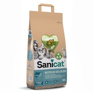 2x10L Sanicat Cellulose Kattenbakvulling 2x10L Sanicat Cellulose Kattenbakvulling