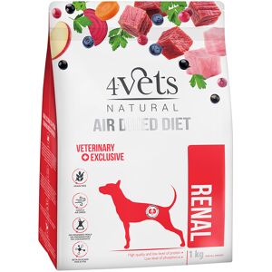 1kg 4vets Natural Renal Droog Hondenvoer 1kg 4vets Natural Renal Droog Hondenvoer