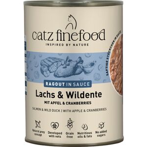 6x 380g catz finefood Ragout No.605 Lachs & Wildente Katzenfutter nass 6x 380g catz finefood Ragout No.605 Lachs & Wildente Katzenfutter nass