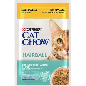 26 x 85 g Cat Chow Hairball Kip & Groene Bonen Kattenvoer 26 x 85 g Cat Chow Hairball Kip & Groene Bonen Kattenvoer