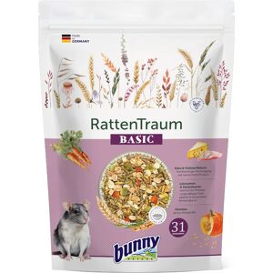 bunnyNature 2x500g Bunny Ratten Droom Basic voor knaagdieren bunnyNature 2x500g Bunny Ratten Droom Basic voor knaagdieren