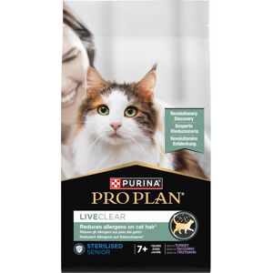 PURINA PRO PLAN LiveClear Gesteriliseerd Senior 7+ Kalkoen - 1,4 Kg PURINA PRO PLAN LiveClear Gesteriliseerd Senior 7+ Kalkoen - 1,4 Kg