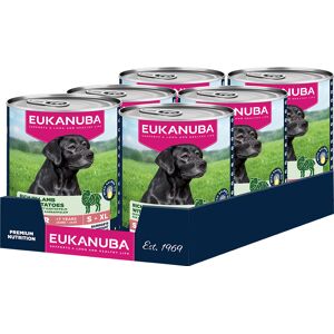 6x400g Eukanuba Senior rijk aan lam met aardappelen natvoer voor honden 6x400g Eukanuba Senior rijk aan lam met aardappelen natvoer voor honden