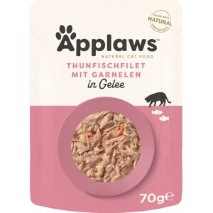 Applaws Zakje in Gelei 16 x 70 g - Tonijn met Garnalen Applaws Zakje in Gelei 16 x 70 g - Tonijn met Garnalen