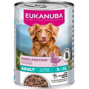 6x 400g Eukanuba Special Care Adult Mono-Protein mit Ente Hundefutter nass 6x 400g Eukanuba Special Care Adult Mono-Protein mit Ente Hundefutter nass
