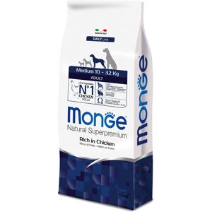 Monge Superpremium Dog Monge Super Premium Adult Hond Medium - 12 kg Monge Superpremium Dog Monge Super Premium Adult Hond Medium - 12 kg