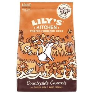2,5kg Lily's Kitchen Adult Kip & Eend droogvoer voor honden 2,5kg Lily's Kitchen Adult Kip & Eend droogvoer voor honden