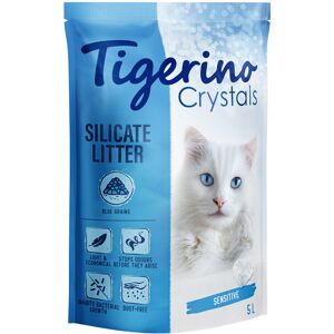 3x 5L Blue/Blauw Tigerino Crystals Sensitive Fun Kattenbakvulling Silicaat 3x 5L Blue/Blauw Tigerino Crystals Sensitive Fun Kattenbakvulling Silicaat