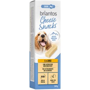 Briantos Cheese Snack voor Honden - Groot (2 x 140 g) Briantos Cheese Snack voor Honden - Groot (2 x 140 g)