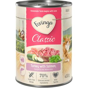 6x400g Zalm/Kalkoen Classic Meat Menu Feringa Kattenvoer 6x400g Zalm/Kalkoen Classic Meat Menu Feringa Kattenvoer