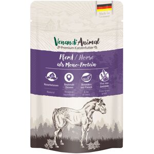 12x125g Venandi Animal Monoprotein Horse kattenvoer nat 12x125g Venandi Animal Monoprotein Horse kattenvoer nat