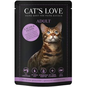 12x85g Cat's Love Zalm & Kip Nat Kattenvoer 12x85g Cat's Love Zalm & Kip Nat Kattenvoer