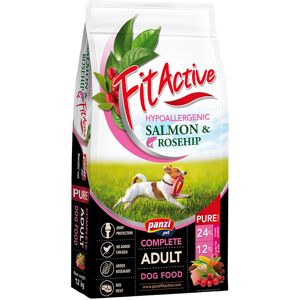 12 kg FitActive Pure Hypoallergenic Zalm & Rozenbottel hondenvoer droog 12 kg FitActive Pure Hypoallergenic Zalm & Rozenbottel hondenvoer droog