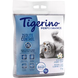 12kg Tigerino Performance Febreze/Ambi Pur Freshness Zeolite Control Kattenbakvulling 12kg Tigerino Performance Febreze/Ambi Pur Freshness Zeolite Control Kattenbakvulling