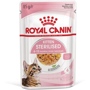 12x 85g Royal Canin FHN Kitten Sterilised in Jelly nat kattenvoer 12x 85g Royal Canin FHN Kitten Sterilised in Jelly nat kattenvoer