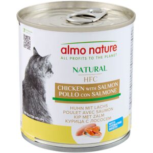 Almo Nature HFC 6x280g Kip & Zalm Almo Nature Classic Kattenvoer Almo Nature HFC 6x280g Kip & Zalm Almo Nature Classic Kattenvoer