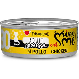 Voordeelpakket: 24x85g Disugual Mini-Me Cat Mousse Kip natvoer voor katten Voordeelpakket: 24x85g Disugual Mini-Me Cat Mousse Kip natvoer voor katten