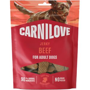 Voordeelpak: 4x 100g Rund Carnilove Dog Jerky Snack Hond Voordeelpak: 4x 100g Rund Carnilove Dog Jerky Snack Hond
