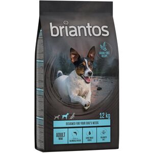 Briantos Adult Mini Zalm & Aardappel - Graanvrij Hondenvoer - 12 kg Briantos Adult Mini Zalm & Aardappel - Graanvrij Hondenvoer - 12 kg