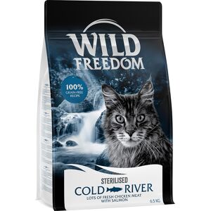 2x6,5kg Adult "Cold River" Sterilised Zalm Wild Freedom Kattenvoer 2x6,5kg Adult "Cold River" Sterilised Zalm Wild Freedom Kattenvoer