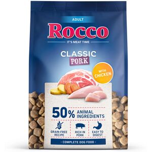 Rocco Adult Klassiek Varkensvlees met Kip - Voordeelpakket 5 x 1 kg Rocco Adult Klassiek Varkensvlees met Kip - Voordeelpakket 5 x 1 kg