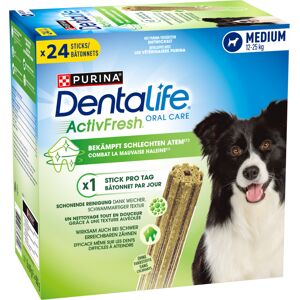 48 Sticks Purina Dentalife Active Fresh Tägliche Zahnpflege-Snacks für mittelgroße Hunde Hundesnacks 48 Sticks Purina Dentalife Active Fresh Tägliche Zahnpflege-Snacks für mittelgroße Hunde Hundesnacks