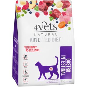 1kg 4vets gastro intestinal droogvoer voor katten 1kg 4vets gastro intestinal droogvoer voor katten