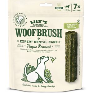 Voordeelpakket: 21x 28g Lily's Kitchen Woofbrush Dental Sticks voor middelgrote honden Voordeelpakket: 21x 28g Lily's Kitchen Woofbrush Dental Sticks voor middelgrote honden