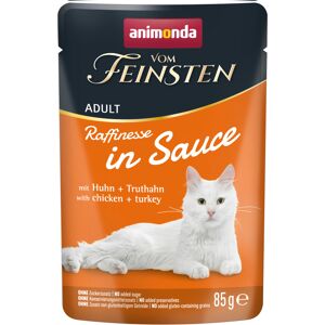 24 x 85 g kip & kalkoen animonda vom Feinsten Raffinesse natvoer voor katten 24 x 85 g kip & kalkoen animonda vom Feinsten Raffinesse natvoer voor katten
