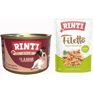 12 x 185 g Rinti Gold natvoer + 100 g Filetto in gelei gratis! - Lam 12 x 185 g Rinti Gold natvoer + 100 g Filetto in gelei gratis! - Lam