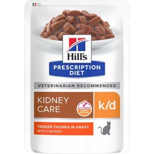 12x85g K/D Kidney Care met Kip Hill's Prescription Diet Kattenvoer 12x85g K/D Kidney Care met Kip Hill's Prescription Diet Kattenvoer
