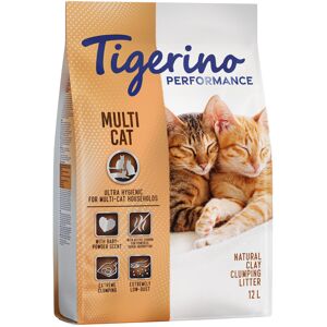 2x12l Tigerino Performance Multi-Cat Kattenbakvulling 2x12l Tigerino Performance Multi-Cat Kattenbakvulling