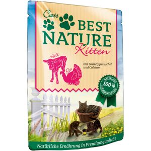 16x 85g Best Nature Kitten Kalkoen & Kalfsvlees natvoer voor katten 16x 85g Best Nature Kitten Kalkoen & Kalfsvlees natvoer voor katten