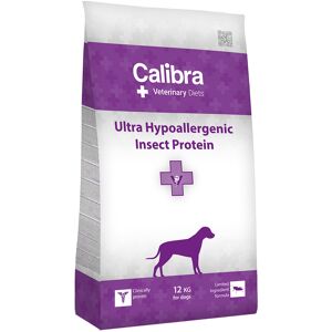 12kg Calibra Veterinary Diet Dog Ultra-Hypoallergenic Insect Droog hondenvoer 12kg Calibra Veterinary Diet Dog Ultra-Hypoallergenic Insect Droog hondenvoer