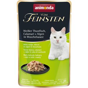 18 x 50 g Animonda Vom Feinsten Adult in Saus Witte Tonijn, Calamari + Algen in Mosselsaus kattenvoer nat 18 x 50 g Animonda Vom Feinsten Adult in Saus Witte Tonijn, Calamari + Algen in Mosselsaus kattenvoer nat