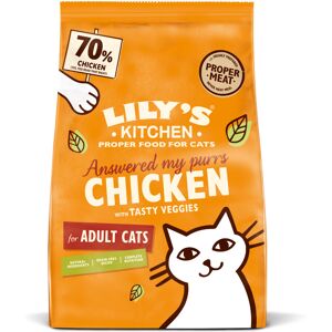2kg Lily's Kitchen Delicious Chicken Complete Adult Dry Kattenvoer 2kg Lily's Kitchen Delicious Chicken Complete Adult Dry Kattenvoer
