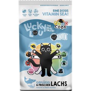 1,7kg Lucky Lou Adult gevogelte & zalm droog kattenvoer 1,7kg Lucky Lou Adult gevogelte & zalm droog kattenvoer