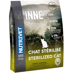 6kg Nutrivet Inne Sterilised Cat Katten Droogvoer 6kg Nutrivet Inne Sterilised Cat Katten Droogvoer